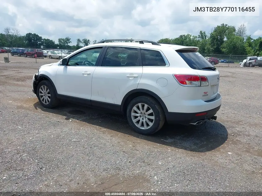 2007 Mazda Cx-9 Touring VIN: JM3TB28Y770116455 Lot: 45554484
