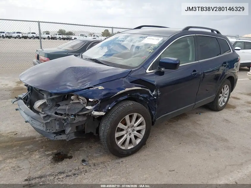 2008 Mazda Cx-9 Sport VIN: JM3TB38V280146329 Lot: 45556710