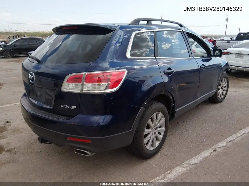 2008 Mazda Cx-9 Sport VIN: JM3TB38V280146329 Lot: 45556710