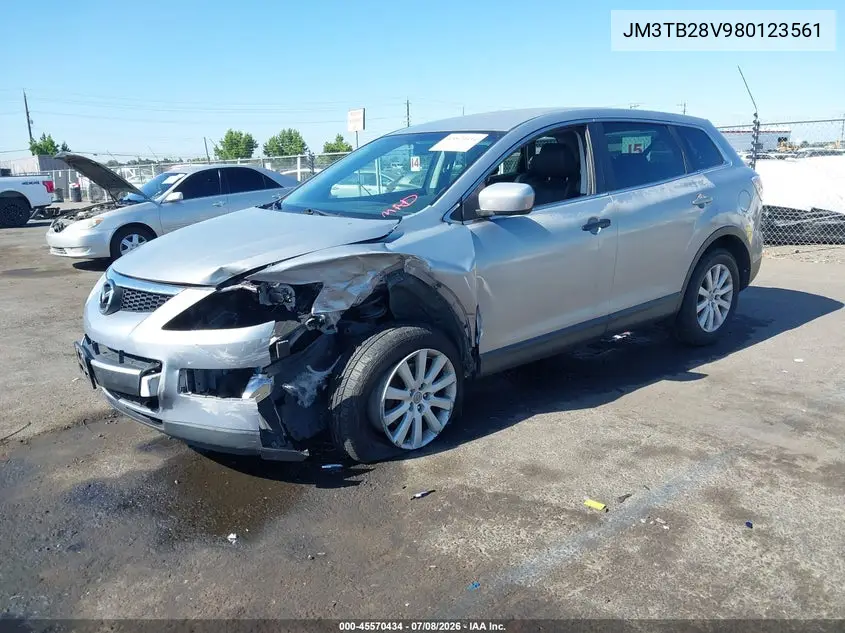 2008 Mazda Cx-9 Touring VIN: JM3TB28V980123561 Lot: 45570434