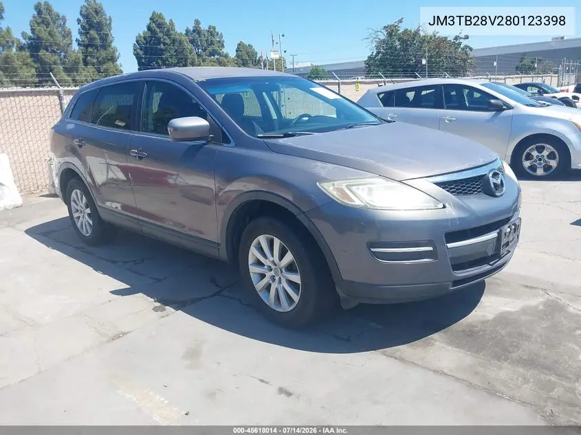 2008 Mazda Cx-9 Sport VIN: JM3TB28V280123398 Lot: 45618014