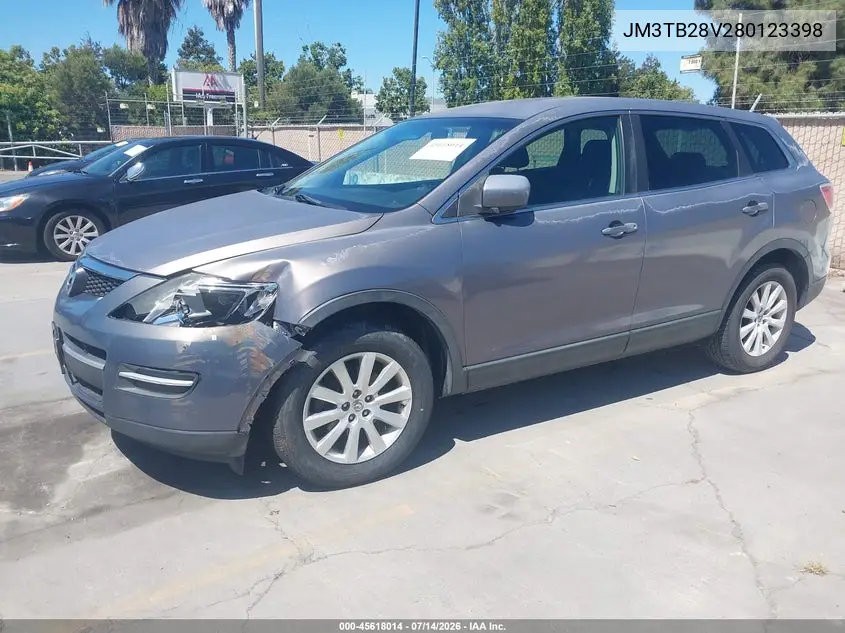 2008 Mazda Cx-9 Sport VIN: JM3TB28V280123398 Lot: 45618014