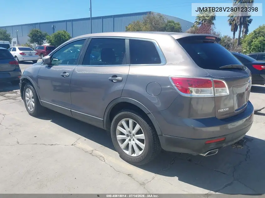 2008 Mazda Cx-9 Sport VIN: JM3TB28V280123398 Lot: 45618014