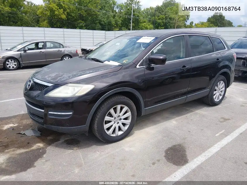2009 Mazda Cx-9 Touring VIN: JM3TB38A090168764 Lot: 45539226