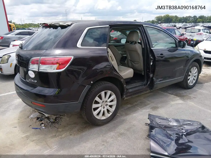 2009 Mazda Cx-9 Touring VIN: JM3TB38A090168764 Lot: 45539226