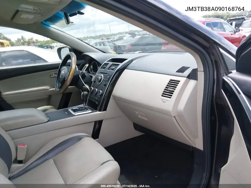 2009 Mazda Cx-9 Touring VIN: JM3TB38A090168764 Lot: 45539226