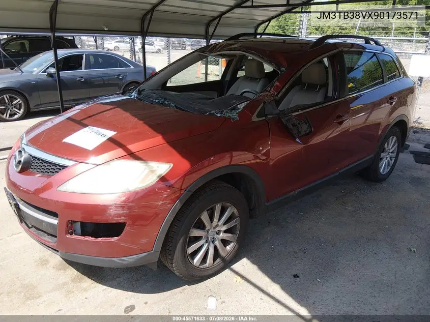 2009 Mazda Cx-9 Sport VIN: JM3TB38VX90173571 Lot: 45571633