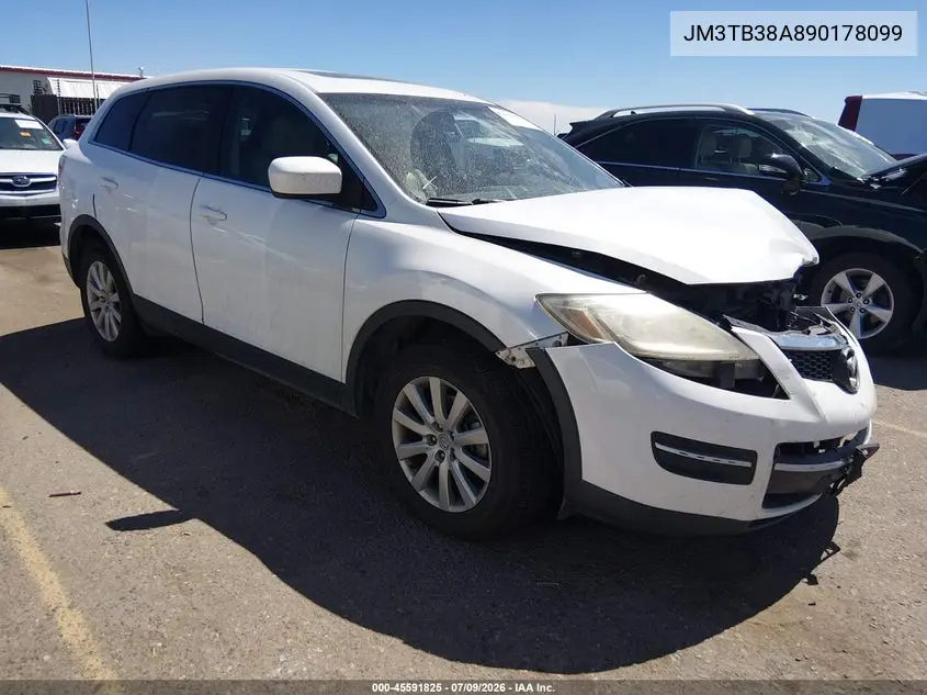 2009 Mazda Cx-9 Touring VIN: JM3TB38A890178099 Lot: 45591825