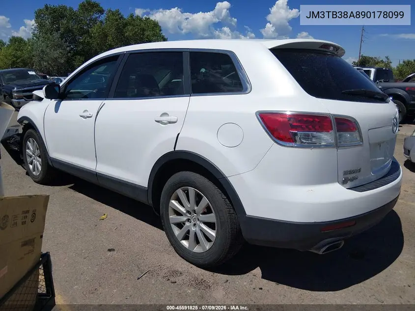 2009 Mazda Cx-9 Touring VIN: JM3TB38A890178099 Lot: 45591825