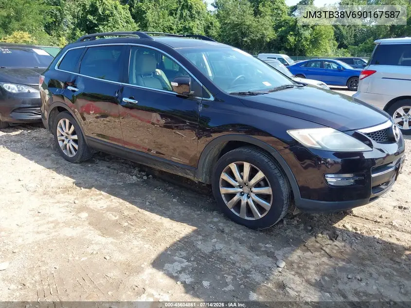 2009 Mazda Cx-9 Grand Touring VIN: JM3TB38V690167587 Lot: 45604861