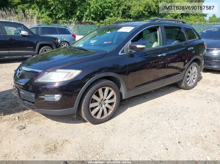 2009 Mazda Cx-9 Grand Touring VIN: JM3TB38V690167587 Lot: 45604861