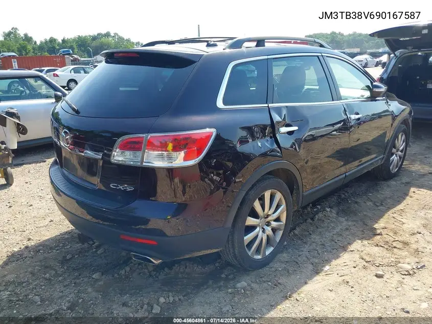 2009 Mazda Cx-9 Grand Touring VIN: JM3TB38V690167587 Lot: 45604861