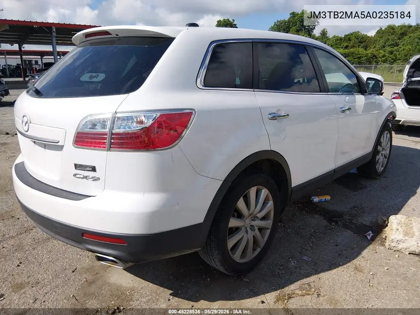 JM3TB2MA5A0235184 2010 Mazda Cx-9 Grand Touring
