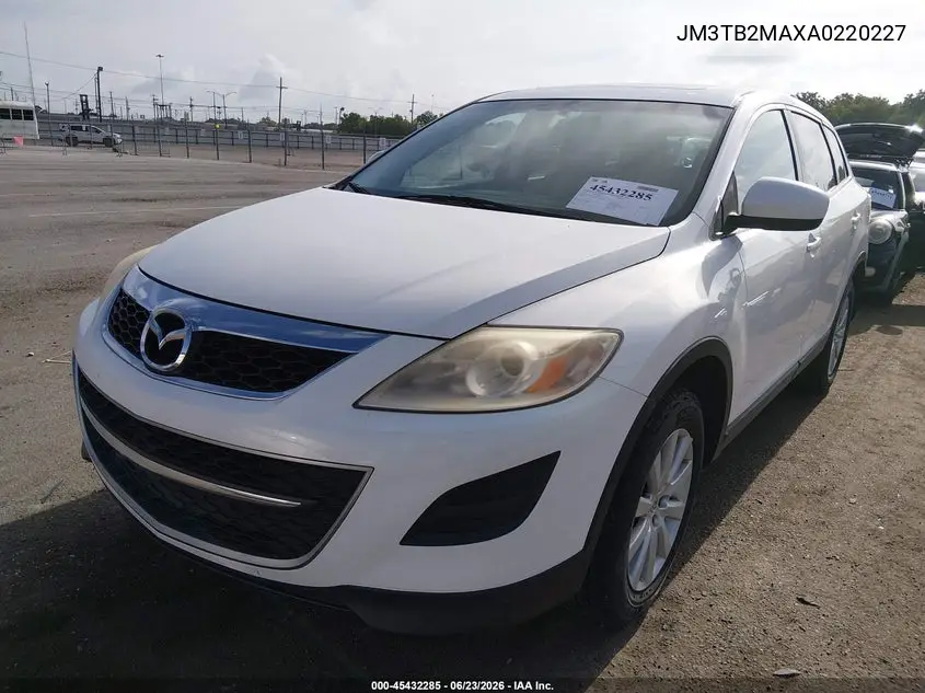 2010 Mazda Cx-9 Touring VIN: JM3TB2MAXA0220227 Lot: 45432285