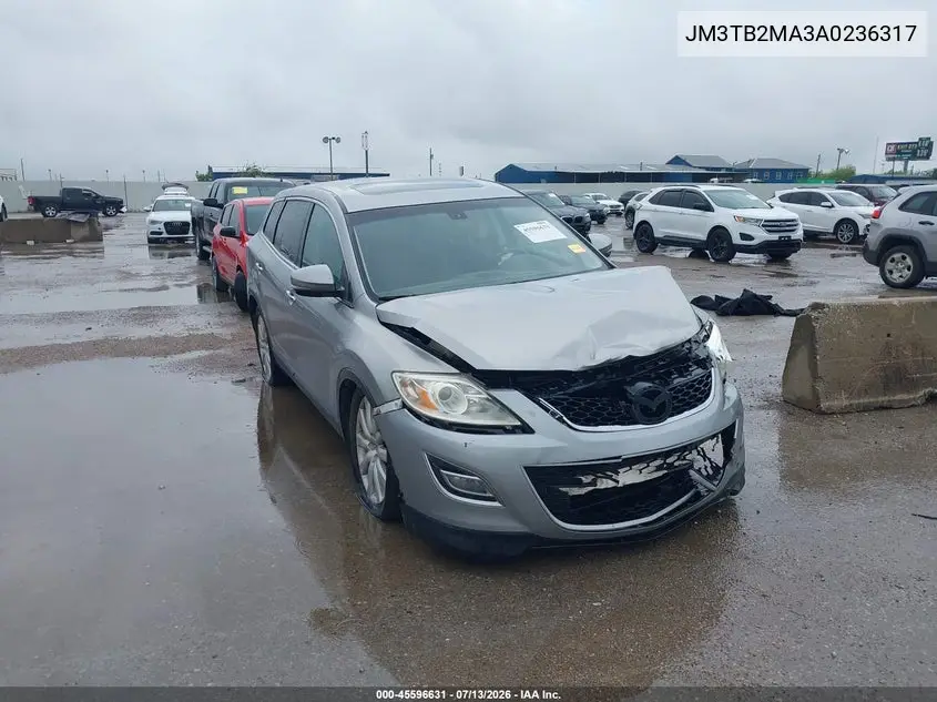 2010 Mazda Cx-9 Grand Touring VIN: JM3TB2MA3A0236317 Lot: 45596631