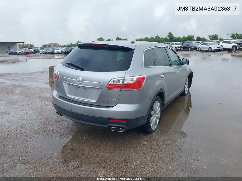 2010 Mazda Cx-9 Grand Touring VIN: JM3TB2MA3A0236317 Lot: 45596631