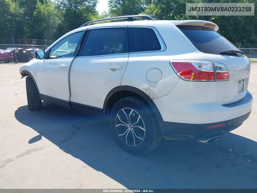 2010 Mazda Cx-9 Touring VIN: JM3TB3MV8A0233258 Lot: 45599050