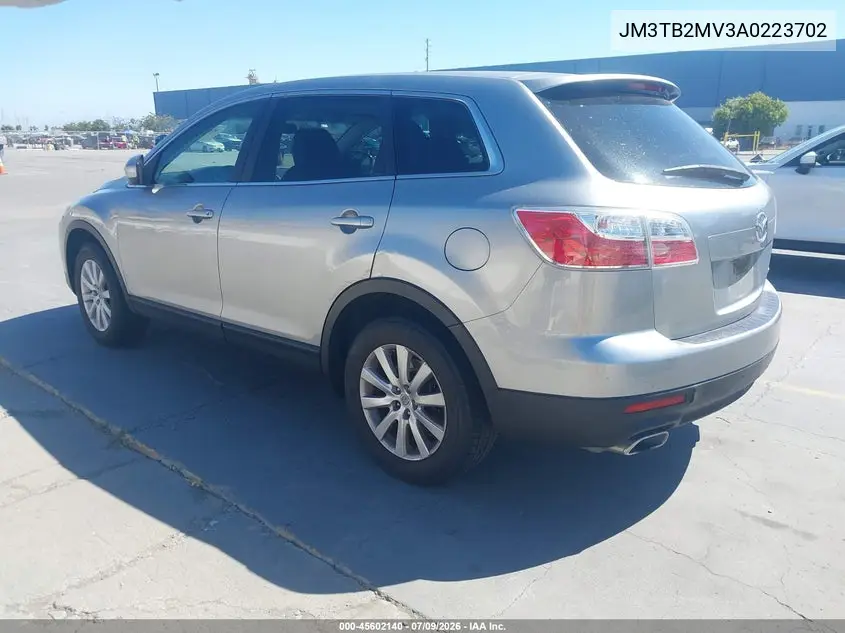 2010 Mazda Cx-9 Touring VIN: JM3TB2MV3A0223702 Lot: 45602140