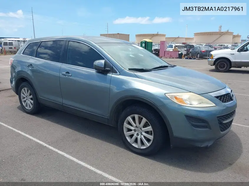 2010 Mazda Cx-9 Sport VIN: JM3TB2MA1A0217961 Lot: 45606386