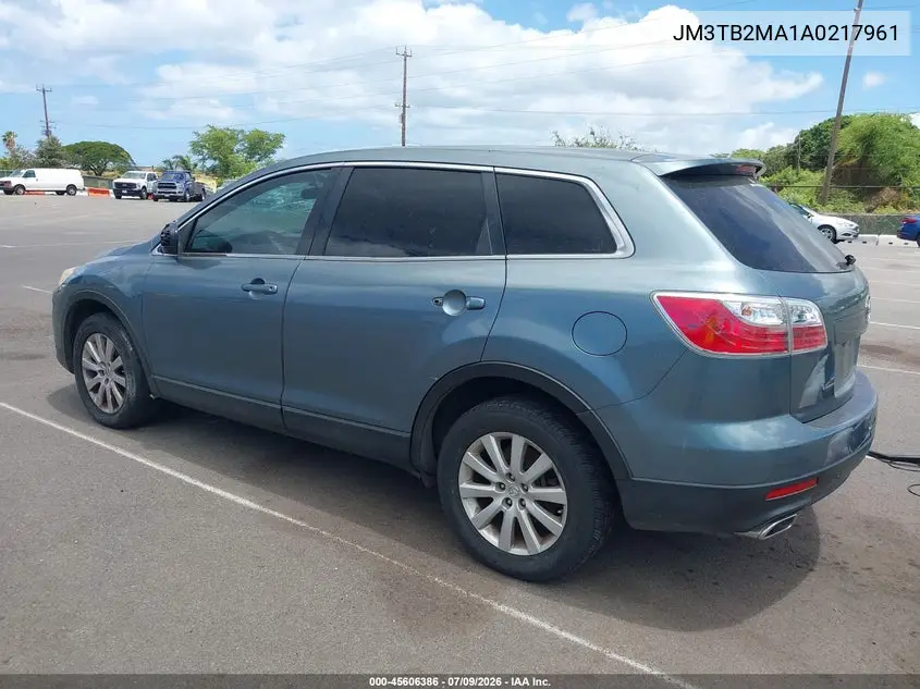 2010 Mazda Cx-9 Sport VIN: JM3TB2MA1A0217961 Lot: 45606386