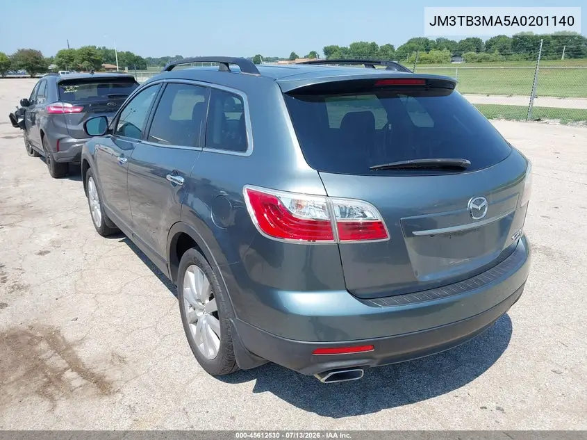 2010 Mazda Cx-9 Grand Touring VIN: JM3TB3MA5A0201140 Lot: 45612530