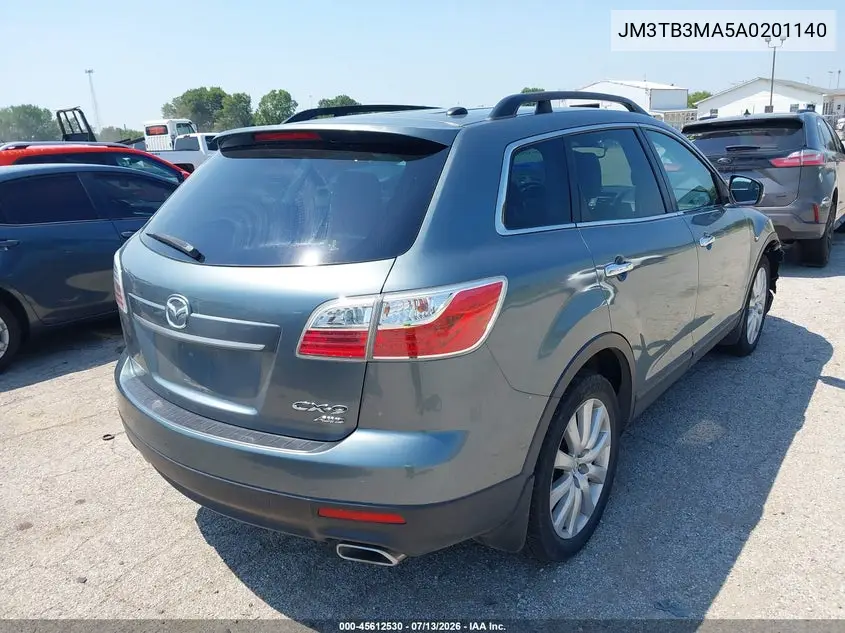 2010 Mazda Cx-9 Grand Touring VIN: JM3TB3MA5A0201140 Lot: 45612530