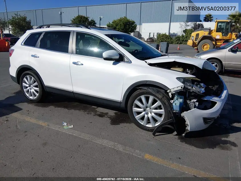 2010 Mazda Cx-9 Grand Touring VIN: JM3TB3MV5A0200377 Lot: 45620762