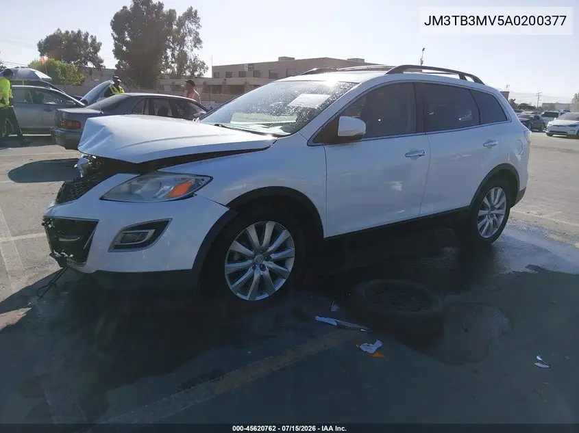 2010 Mazda Cx-9 Grand Touring VIN: JM3TB3MV5A0200377 Lot: 45620762