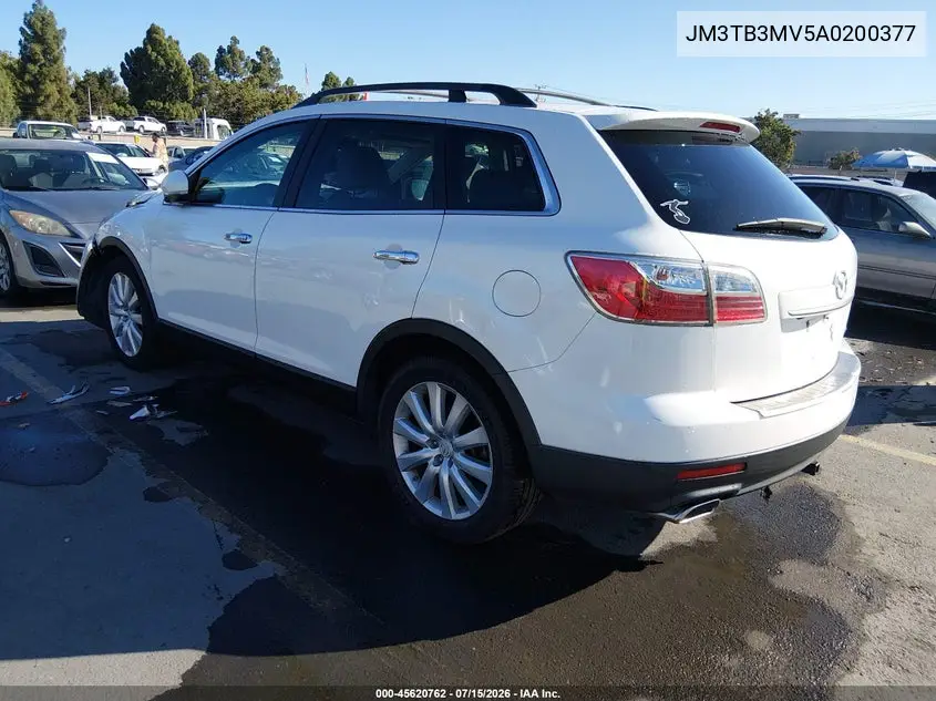 2010 Mazda Cx-9 Grand Touring VIN: JM3TB3MV5A0200377 Lot: 45620762