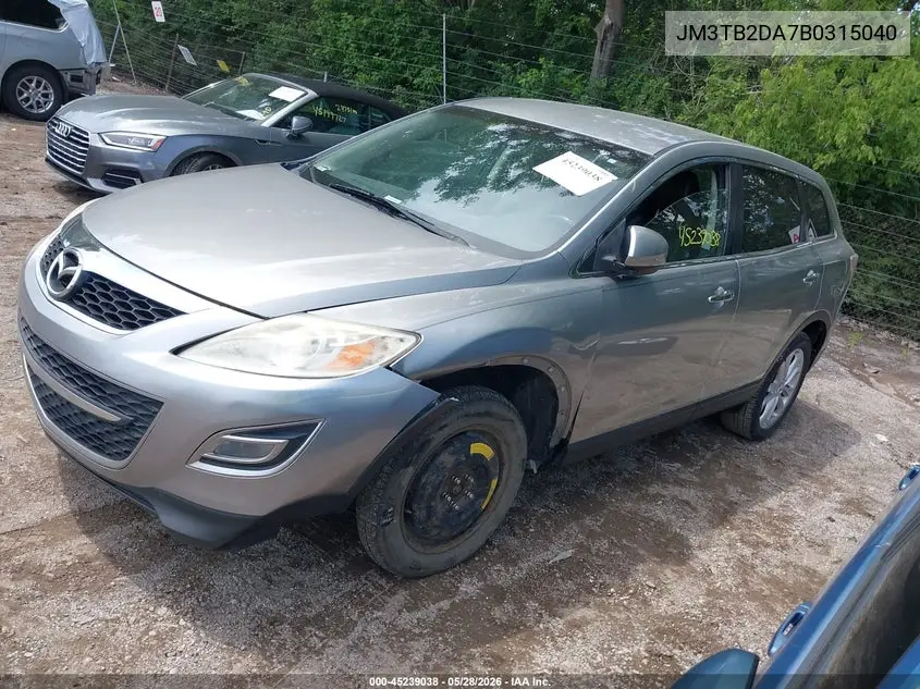 2011 Mazda Cx-9 Grand Touring VIN: JM3TB2DA7B0315040 Lot: 45239038