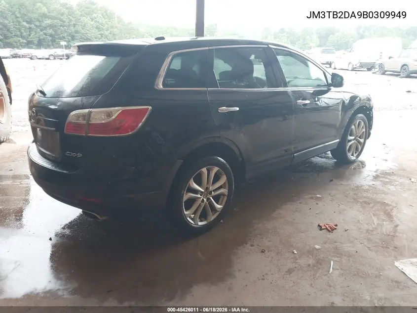 2011 Mazda Cx-9 Grand Touring VIN: JM3TB2DA9B0309949 Lot: 45426011