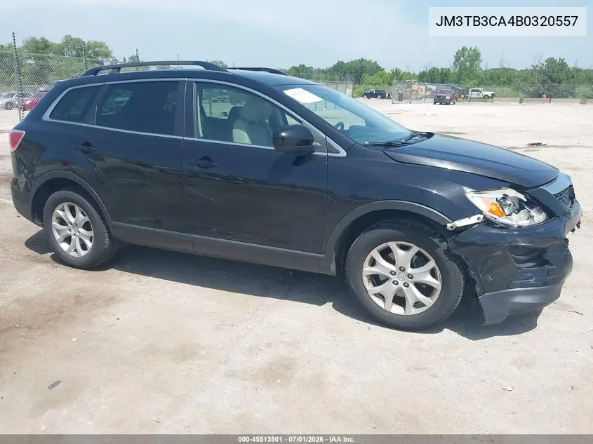 2011 Mazda Cx-9 Touring VIN: JM3TB3CA4B0320557 Lot: 45513501