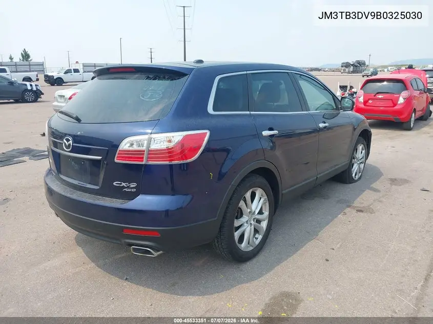 2011 Mazda Cx-9 Grand Touring VIN: JM3TB3DV9B0325030 Lot: 45533351