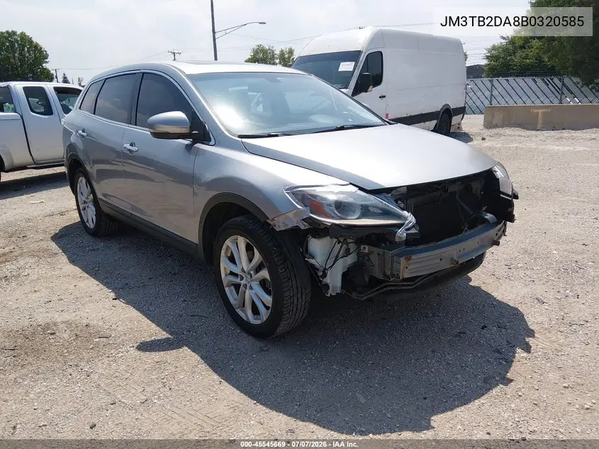 2011 Mazda Cx-9 VIN: JM3TB2DA8B0320585 Lot: 45545669