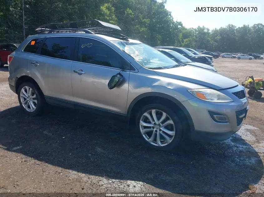 2011 Mazda Cx-9 Grand Touring VIN: JM3TB3DV7B0306170 Lot: 45590991