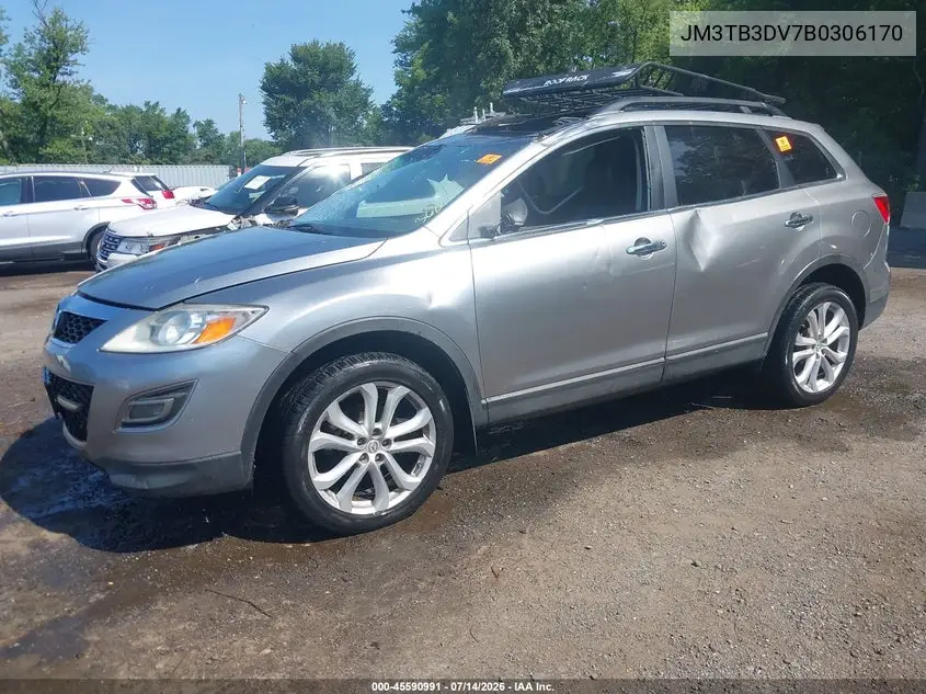 2011 Mazda Cx-9 Grand Touring VIN: JM3TB3DV7B0306170 Lot: 45590991