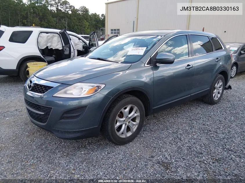 2011 Mazda Cx-9 Touring VIN: JM3TB2CA8B0330163 Lot: 45681116