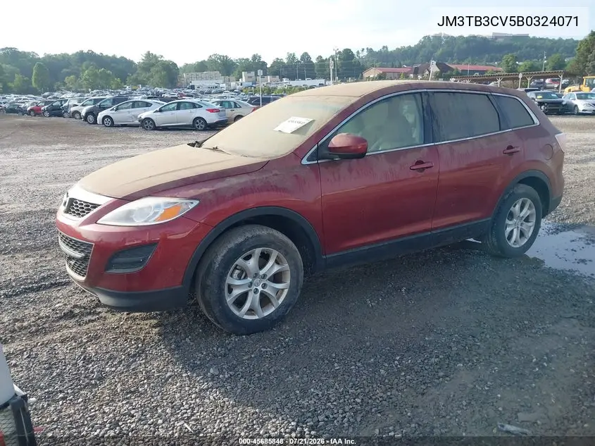 2011 Mazda Cx-9 Touring VIN: JM3TB3CV5B0324071 Lot: 45685848