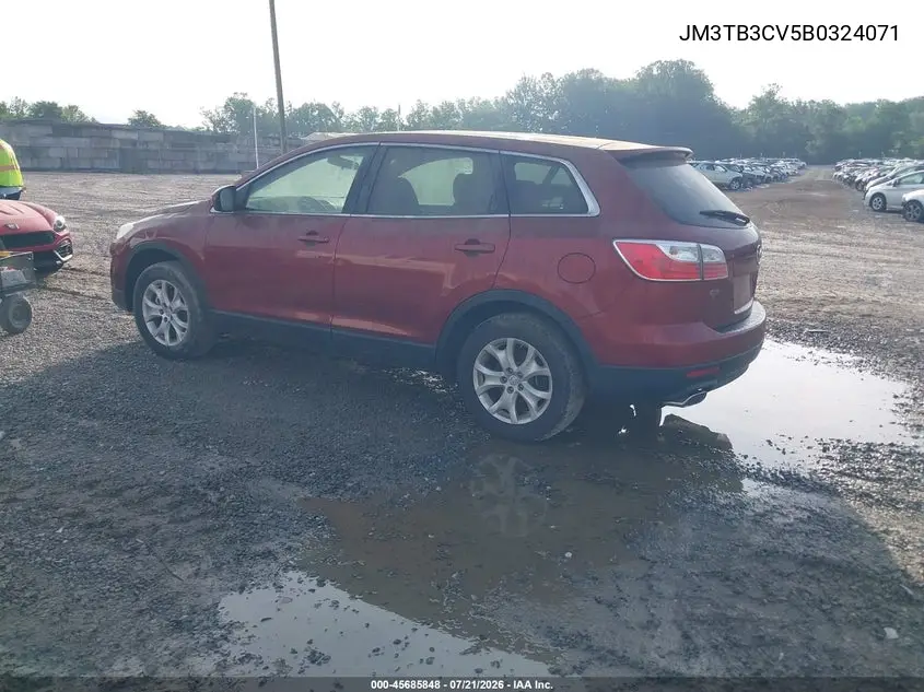 2011 Mazda Cx-9 Touring VIN: JM3TB3CV5B0324071 Lot: 45685848
