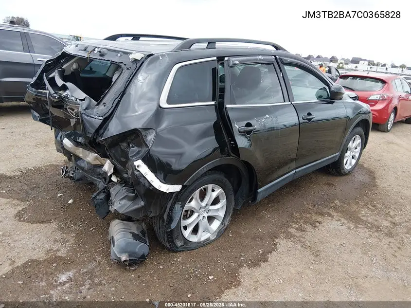 2012 Mazda Cx-9 Sport VIN: JM3TB2BA7C0365828 Lot: 45201817