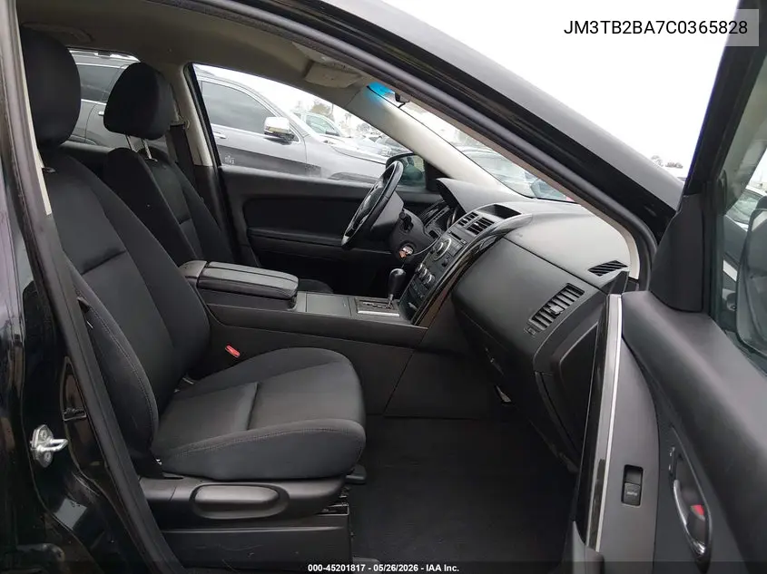 2012 Mazda Cx-9 Sport VIN: JM3TB2BA7C0365828 Lot: 45201817