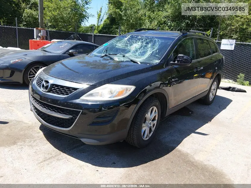 2012 Mazda Cx-9 Touring VIN: JM3TB3CV5C0349585 Lot: 45357413