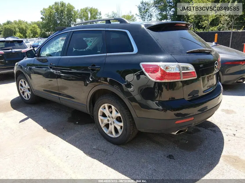 2012 Mazda Cx-9 Touring VIN: JM3TB3CV5C0349585 Lot: 45357413