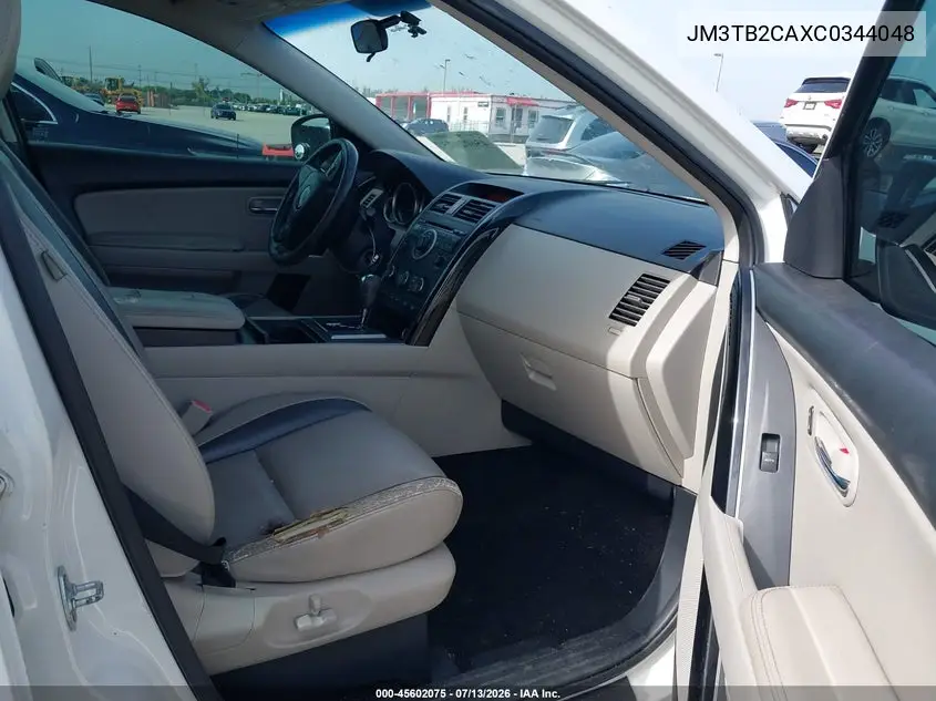 2012 Mazda Cx-9 Touring VIN: JM3TB2CAXC0344048 Lot: 45602075