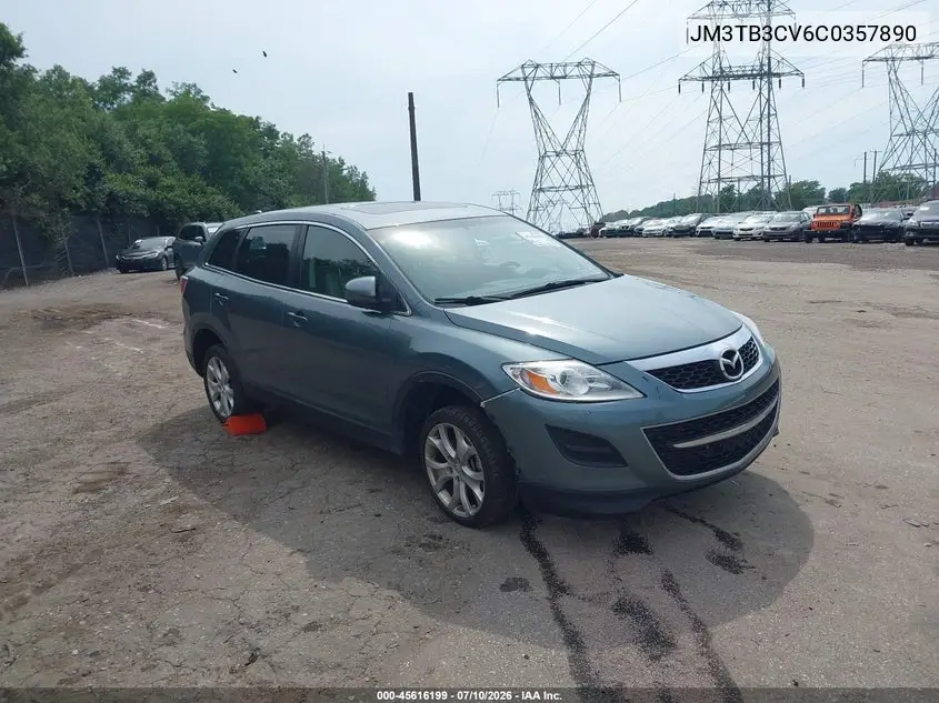 2012 Mazda Cx-9 Touring VIN: JM3TB3CV6C0357890 Lot: 45616199