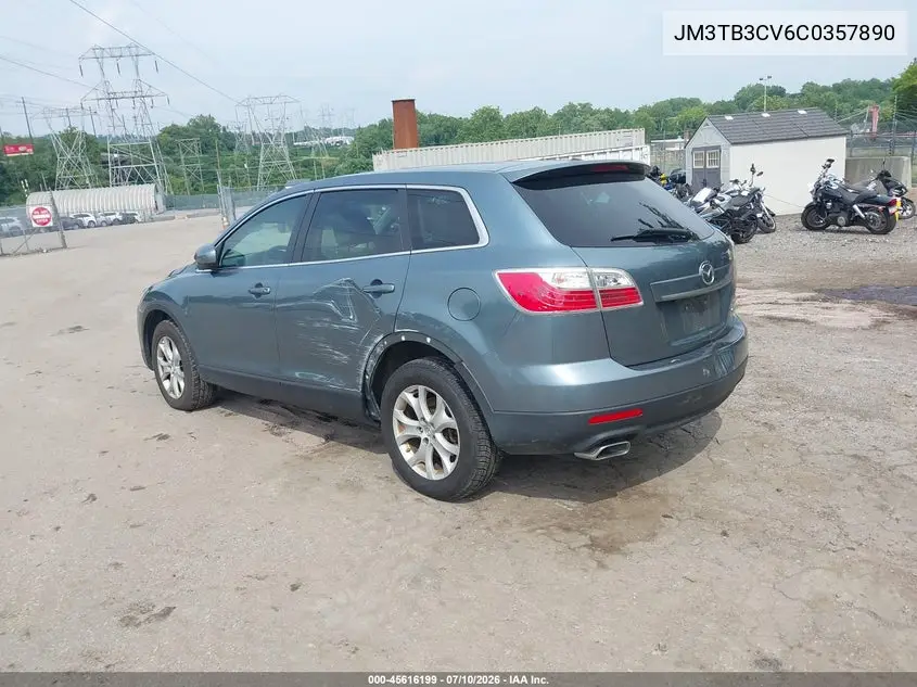 2012 Mazda Cx-9 Touring VIN: JM3TB3CV6C0357890 Lot: 45616199
