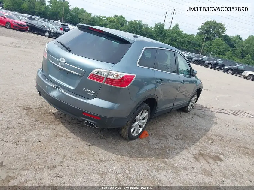 2012 Mazda Cx-9 Touring VIN: JM3TB3CV6C0357890 Lot: 45616199