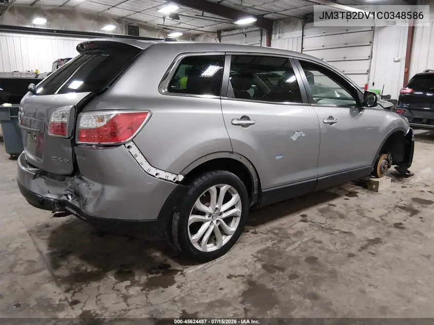 2012 Mazda Cx-9 Grand Touring VIN: JM3TB2DV1C0348586 Lot: 45624487