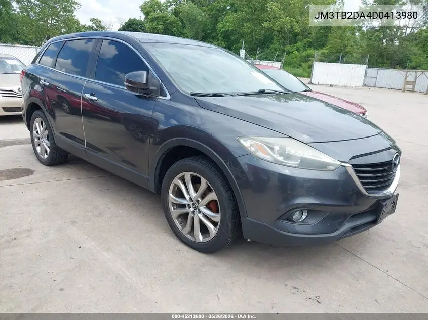 2013 Mazda Cx-9 Grand Touring VIN: JM3TB2DA4D0413980 Lot: 45213600