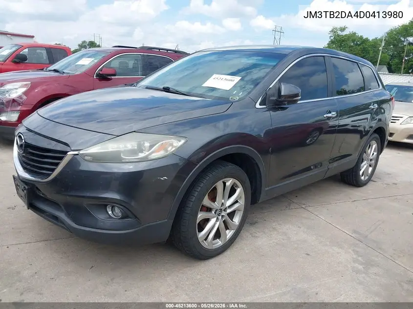 2013 Mazda Cx-9 Grand Touring VIN: JM3TB2DA4D0413980 Lot: 45213600